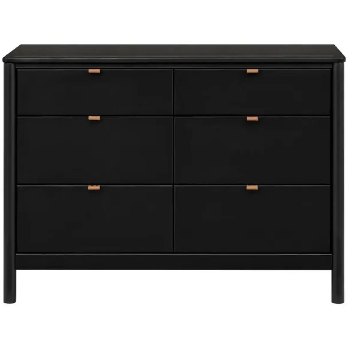 Babyletto Bondi 6-Drawer Assembled Dresser - Black