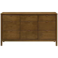Babyletto Bondi 9-Drawer Assembled Dresser - Natural Walnut