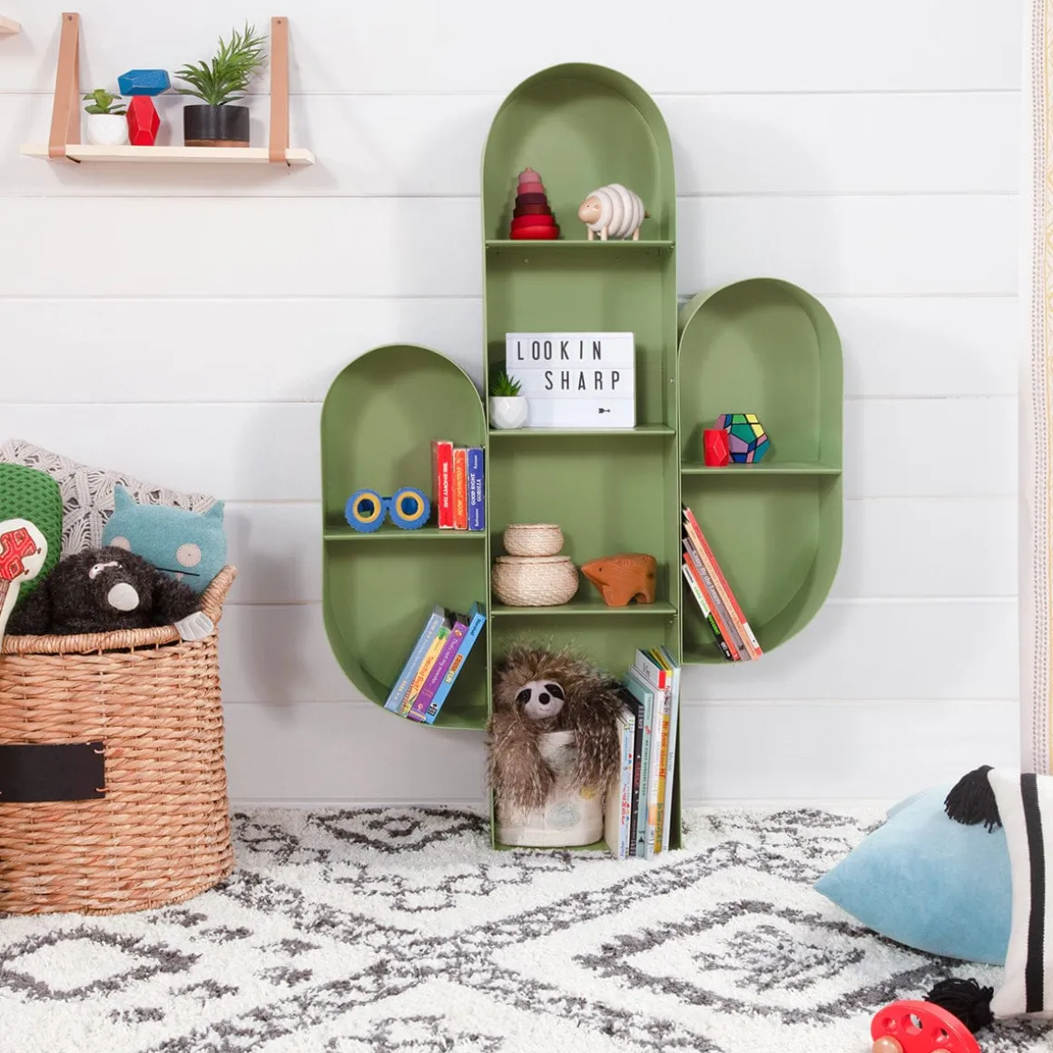 Babyletto Cactus Bookcase - Sage Green