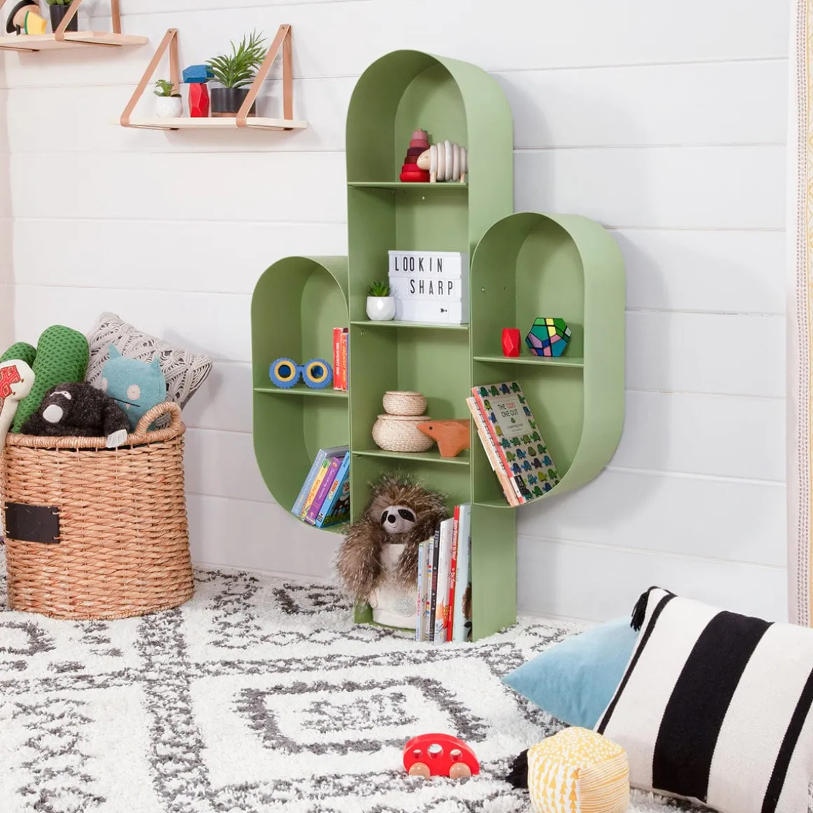 Babyletto Cactus Bookcase - Sage Green