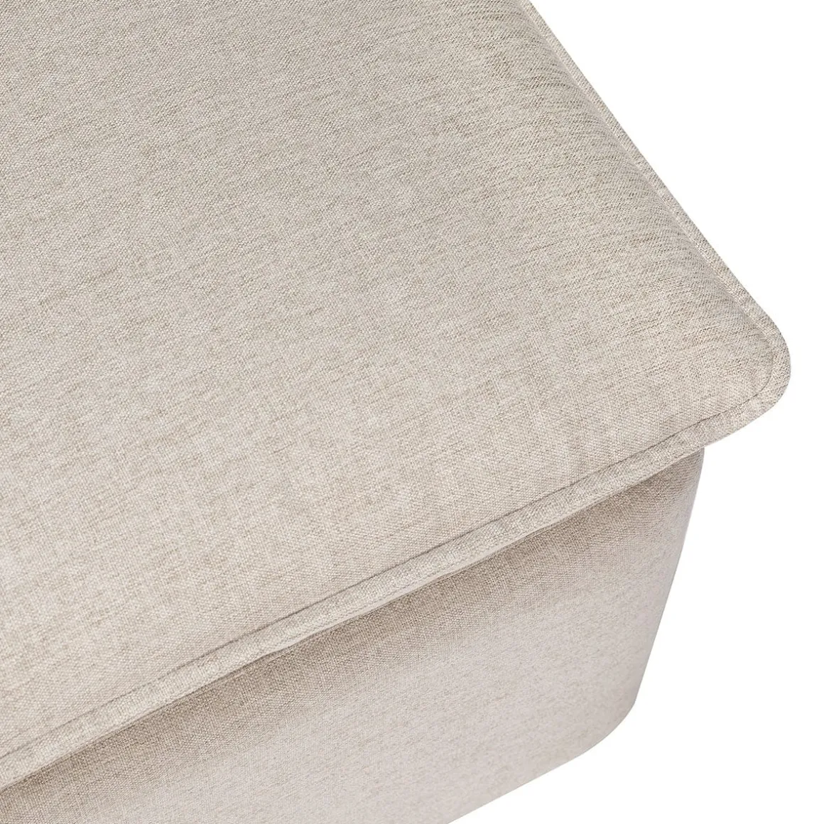 Babyletto Cali Storage Ottoman - Performance Beach Eco-Weave