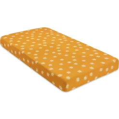 Babyletto Crib Sheet in GOTS Certified Organic Muslin Cotton-Golden Hour