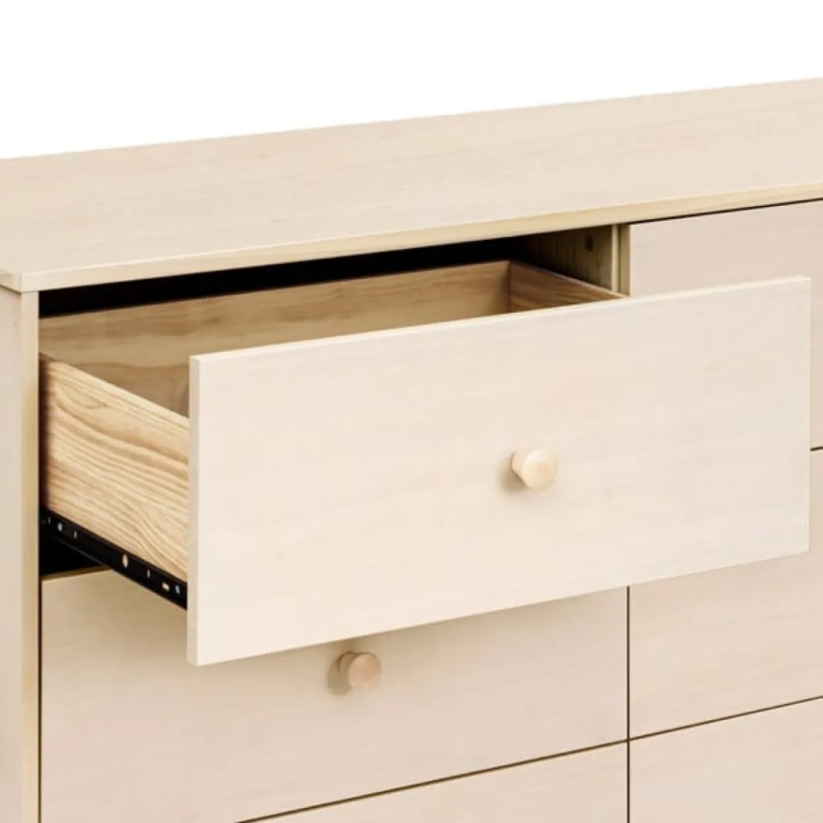 Babyletto Hudson Modern 6-Drawer Assembled Double Dresser - Washed Natural