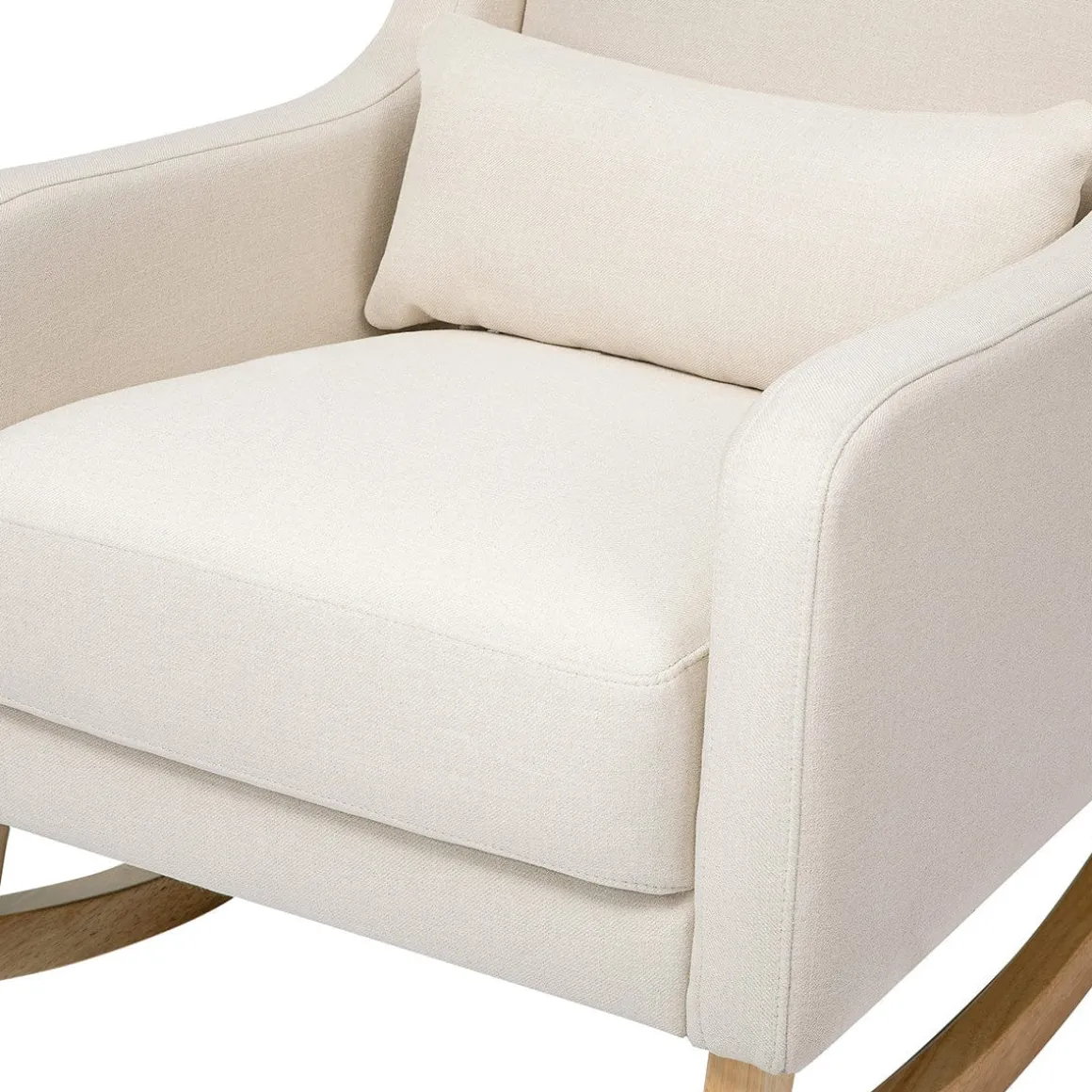Babyletto Kai Rocker - Performance Natural Eco-Twill w/ Light Legs