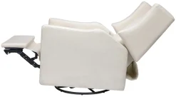 Babyletto Kiwi Electronic Glider Recliner w/ USB - Performance Cream Eco-Weave