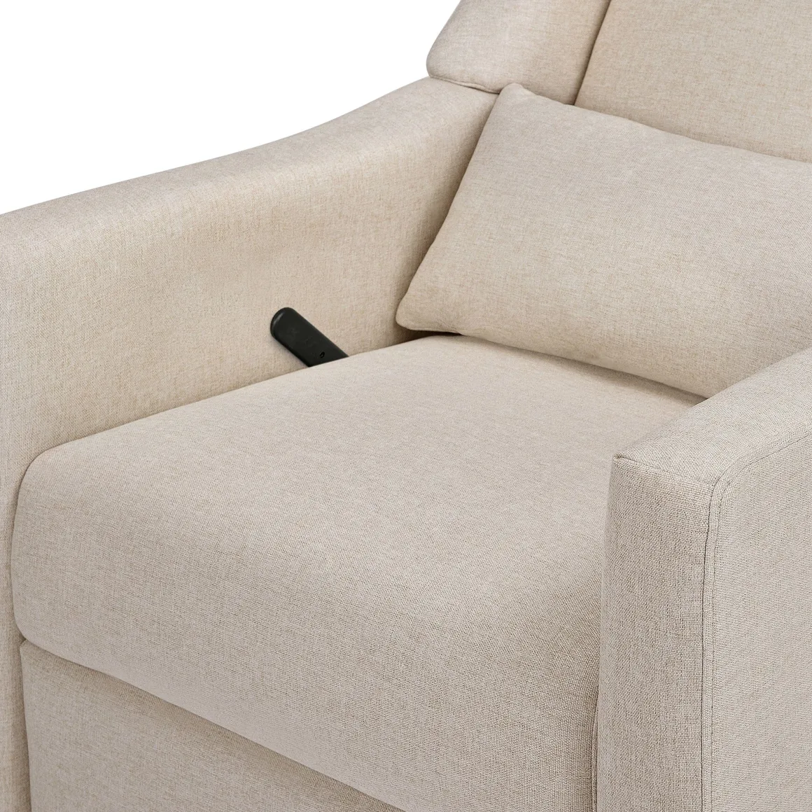 Babyletto Kiwi Recliner and Swivel Glider - Performance Beach Eco-Weave