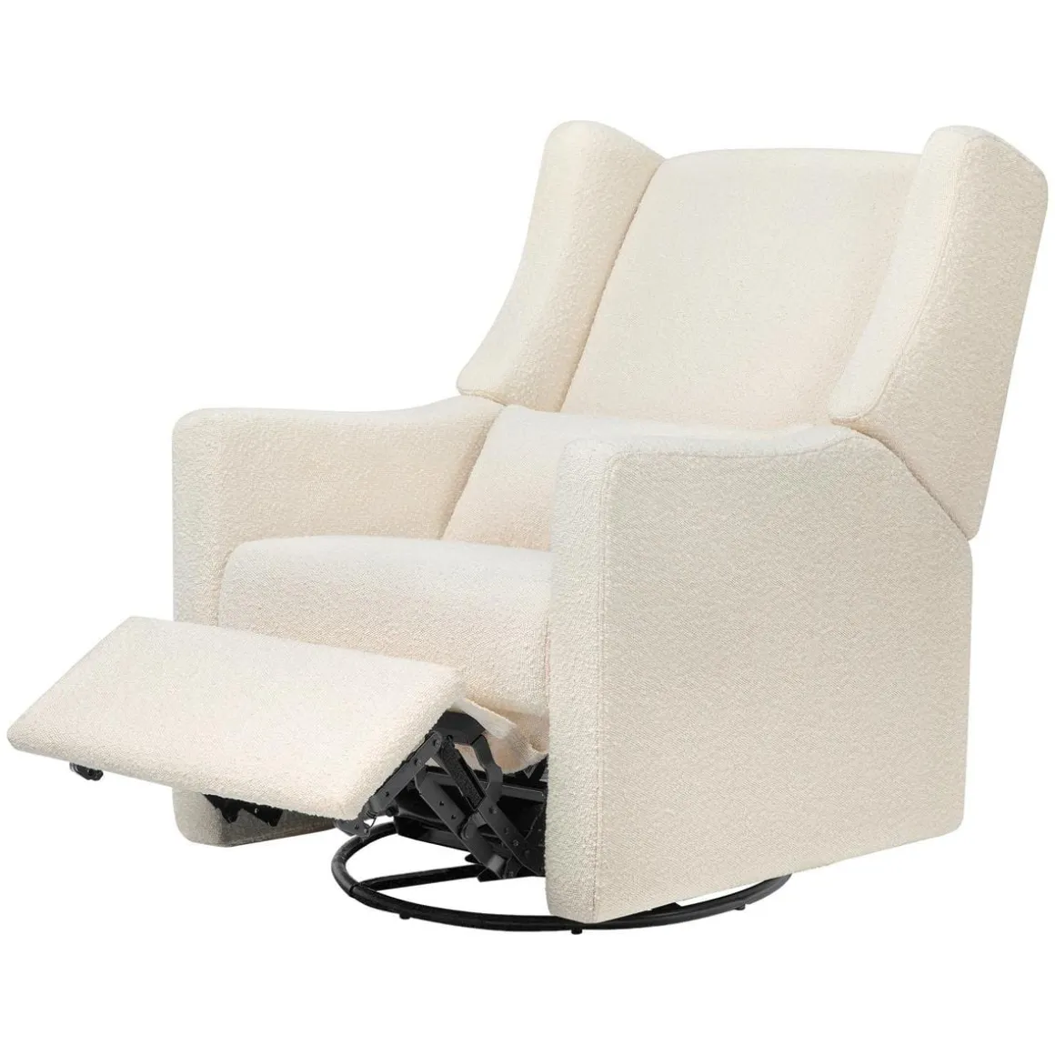 Babyletto Kiwi Recliner and Swivel Glider - Performance Ivory Boucle
