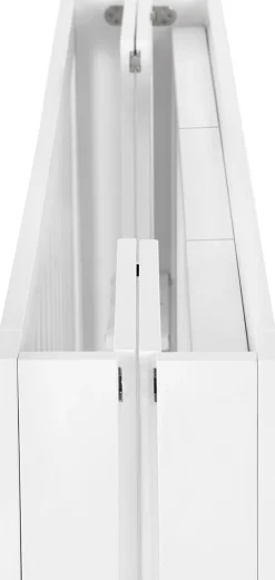 Babyletto Maki Full-Size Portable Folding Crib w/Toddler Bed Conversion Kit - White