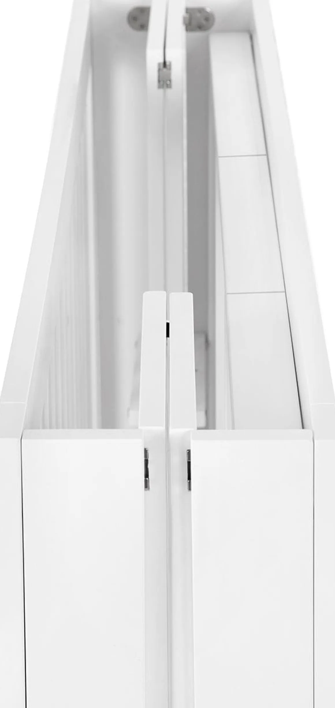 Babyletto Maki Full-Size Portable Folding Crib w/Toddler Bed Conversion Kit - White