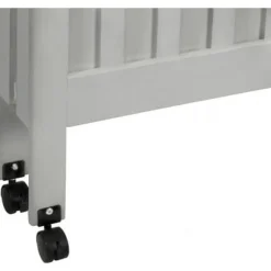 Babyletto Origami Mini Crib - Grey