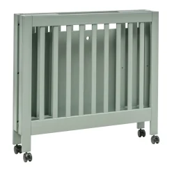 Babyletto Origami Mini Crib - Light Sage
