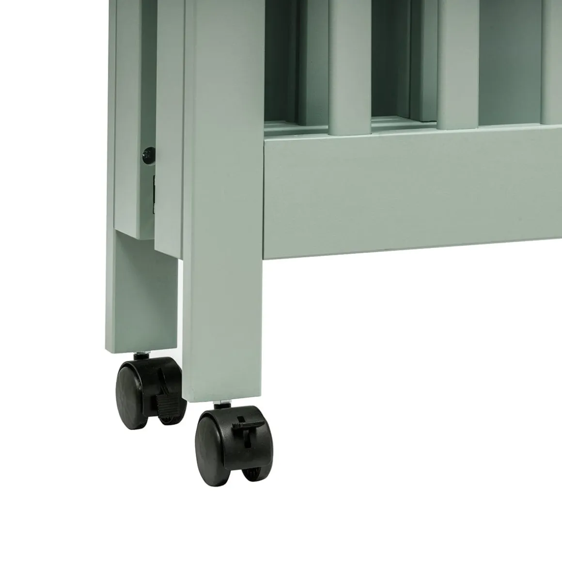 Babyletto Origami Mini Crib - Light Sage