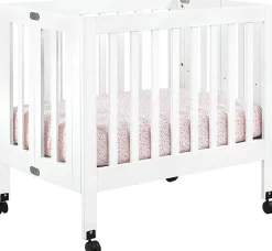 Babyletto Origami Mini Crib - White