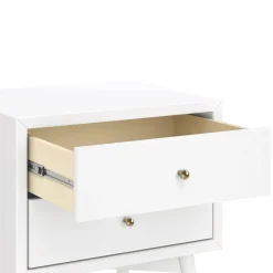 Babyletto Palma Nightstand, Assembled - White