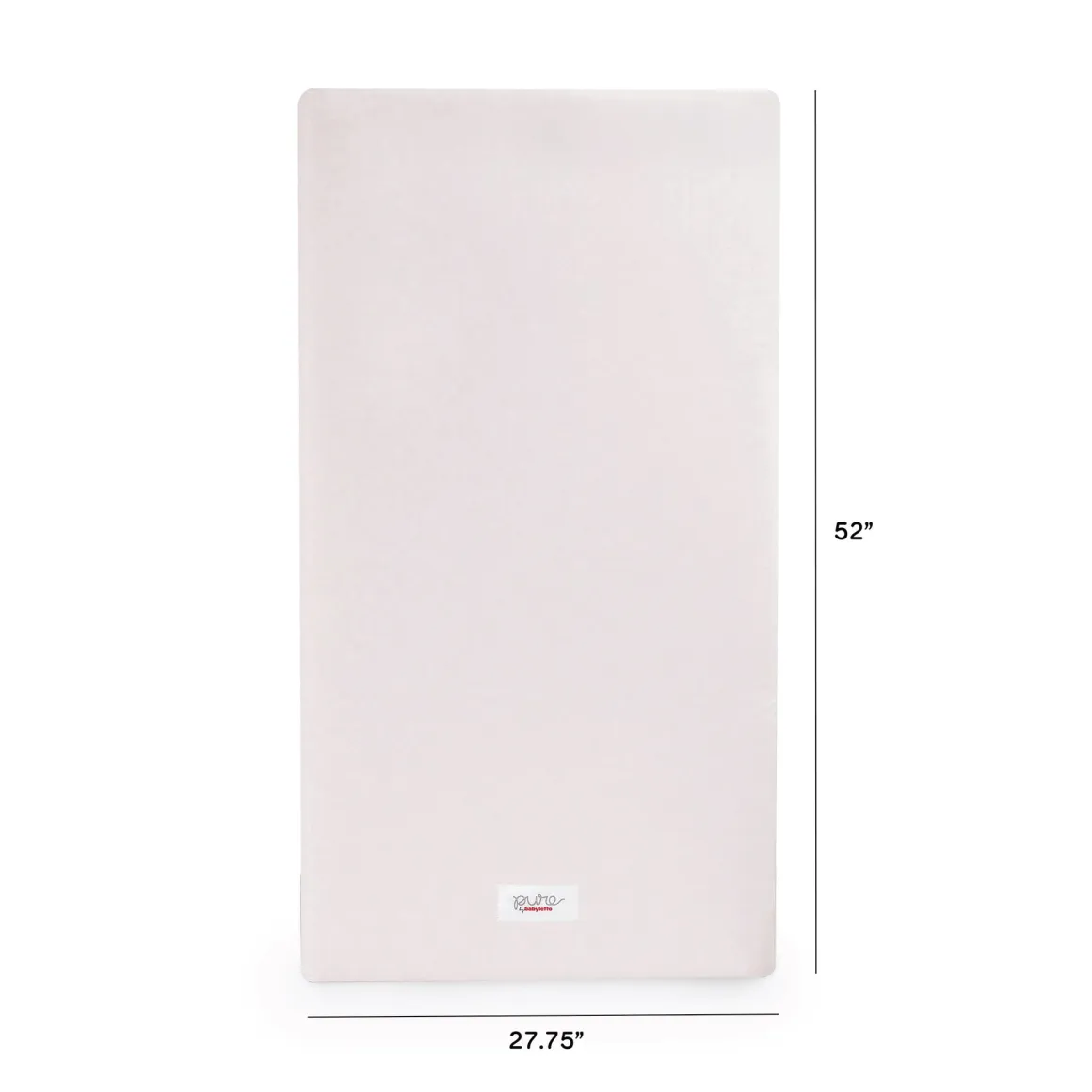 Babyletto Pure Core Crib Mattress w/ Dry Waterproof Cover (2-Stage)