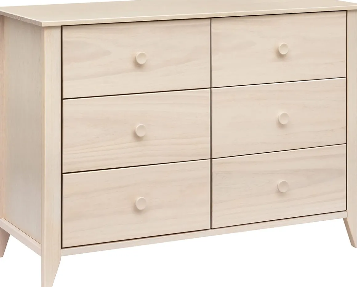 Babyletto Sprout 6-Drawer Double Dresser - Washed Natural