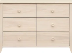 Babyletto Sprout 6-Drawer Double Dresser - Washed Natural