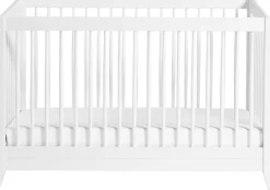Babyletto Sprout 4-in-1 Convertible Crib w/Toddler Bed Conversion Kit - White
