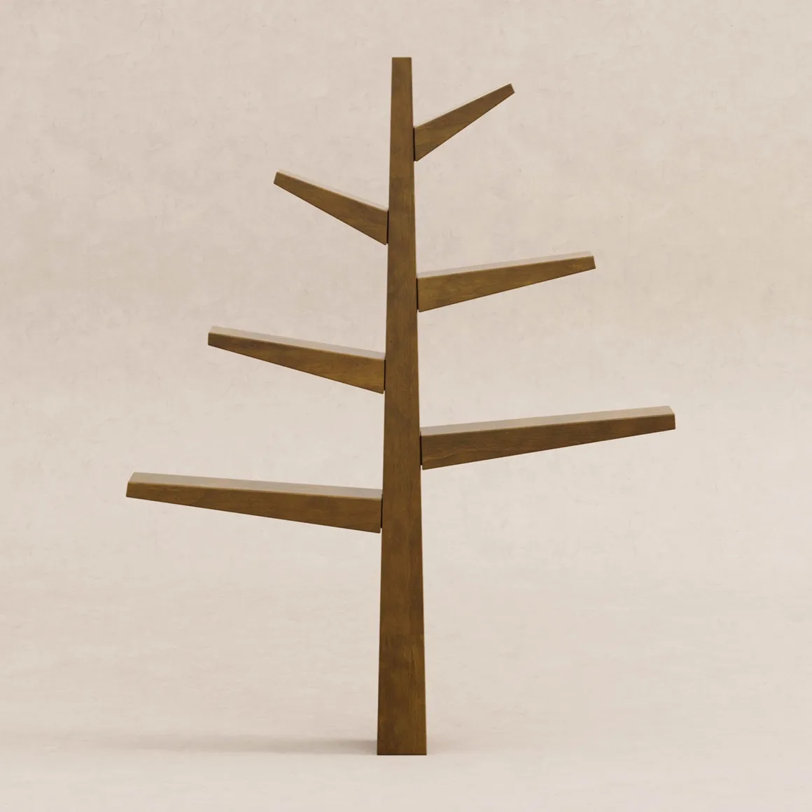 Babyletto Spruce Tree Bookcase - Natural Walnut