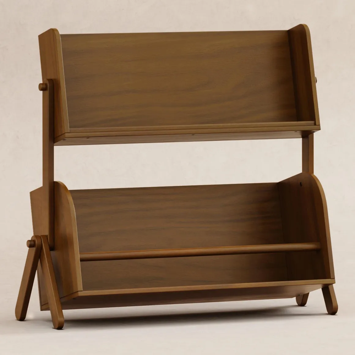 Babyletto Tally Storage and Bookshelf - Natural Walnut