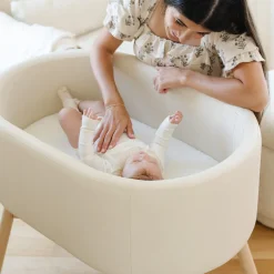 Babyletto x GATHRE Capsule Bassinet - Ivory