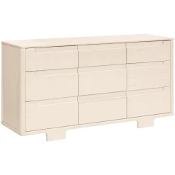 Babyletto Yuzu 9-Drawer Assembled Dresser - Washed Natural