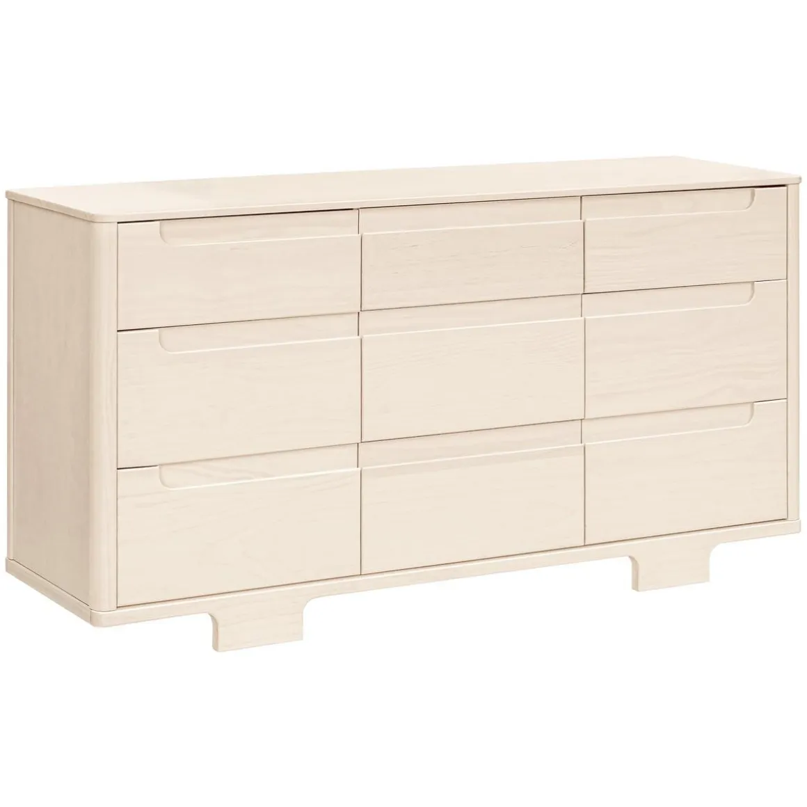 Babyletto Yuzu 9-Drawer Assembled Dresser - Washed Natural