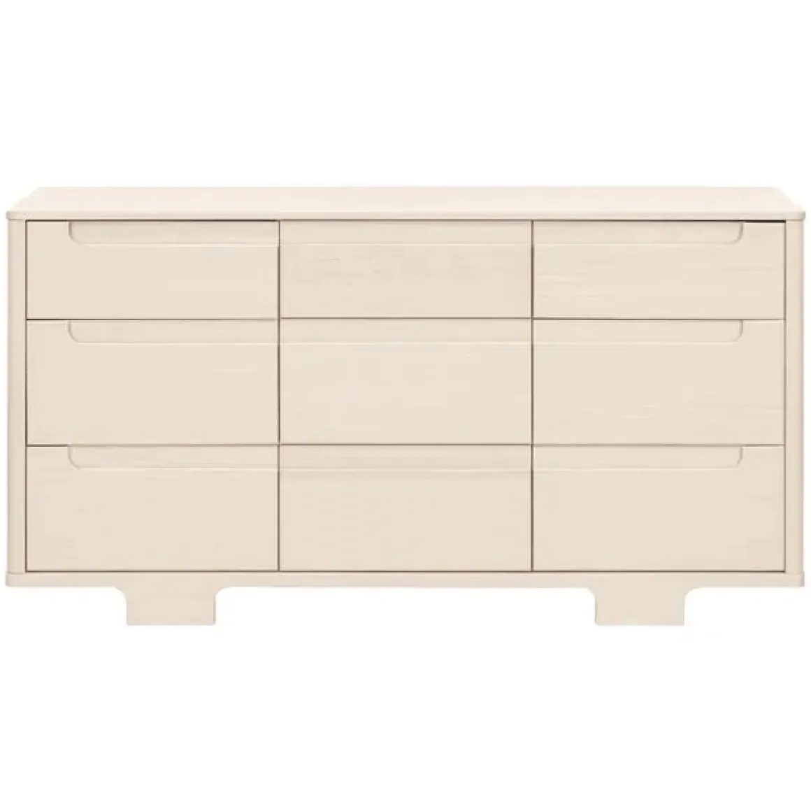 Babyletto Yuzu 9-Drawer Assembled Dresser - Washed Natural