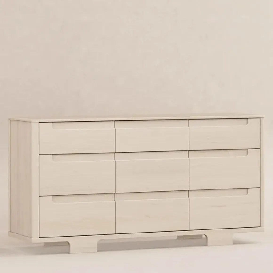 Babyletto Yuzu 9-Drawer Assembled Dresser - Washed Natural
