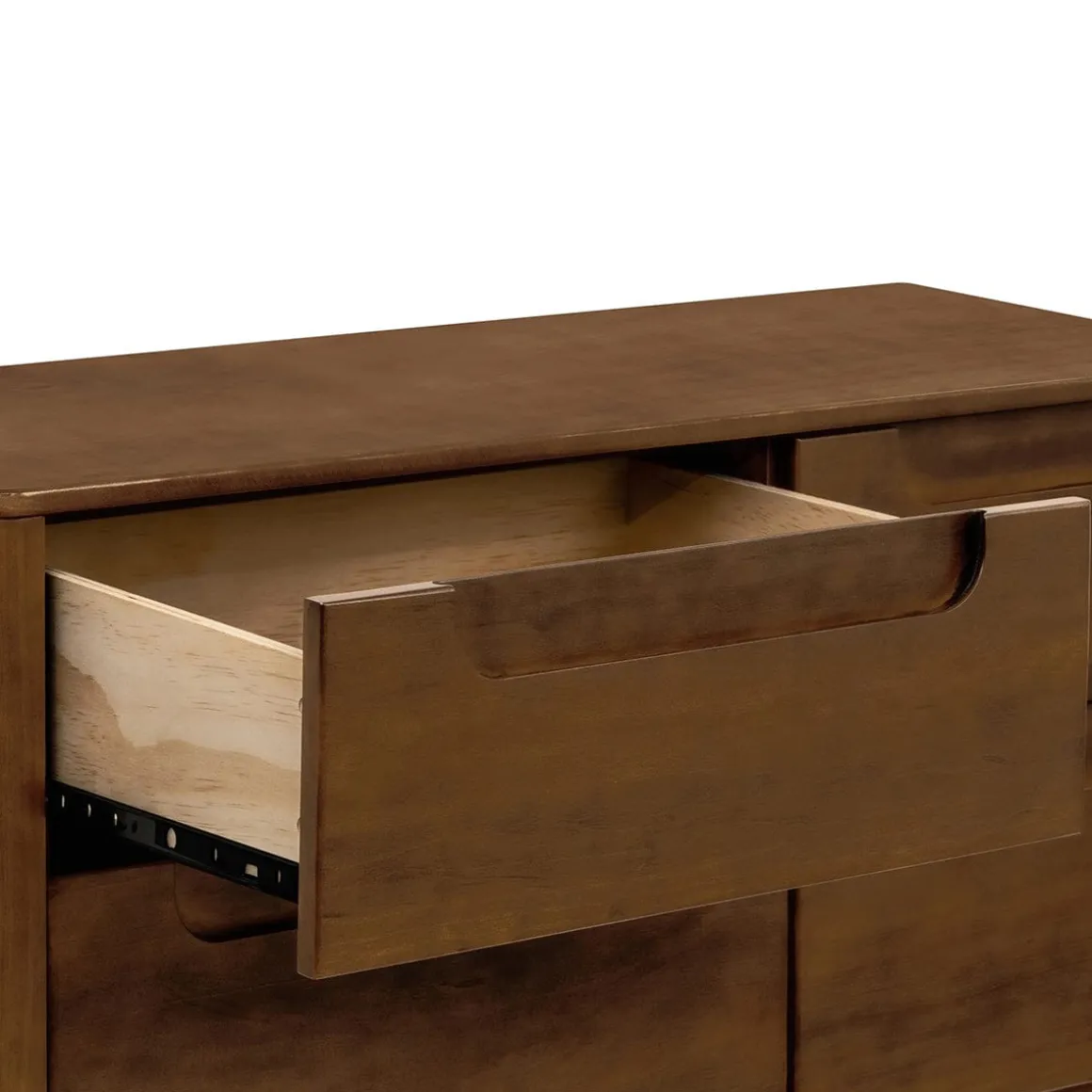 Babyletto Yuzu 6-Drawer Dresser, KD - Natural Walnut