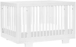 Babyletto Yuzu 8-in-1 Convertible Crib with All-Stages Conversion Kit - White