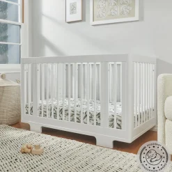 Babyletto Yuzu 8-in-1 Convertible Crib with All-Stages Conversion Kit - White