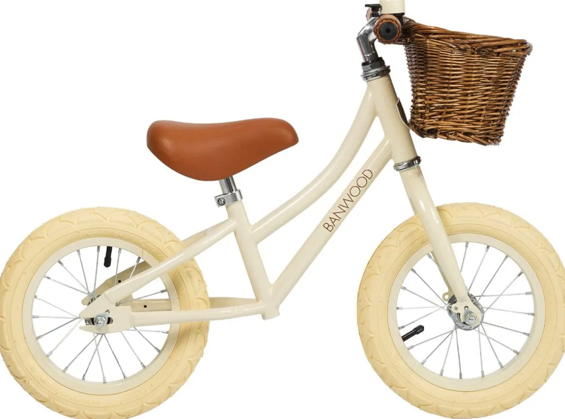 Banwood First Go Balance Bike - Cream