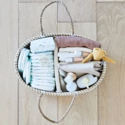BEBE BASK LILY Diaper Caddy - Natural