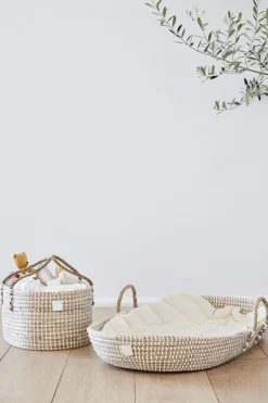 BEBE BASK LILY Diaper Caddy - Natural