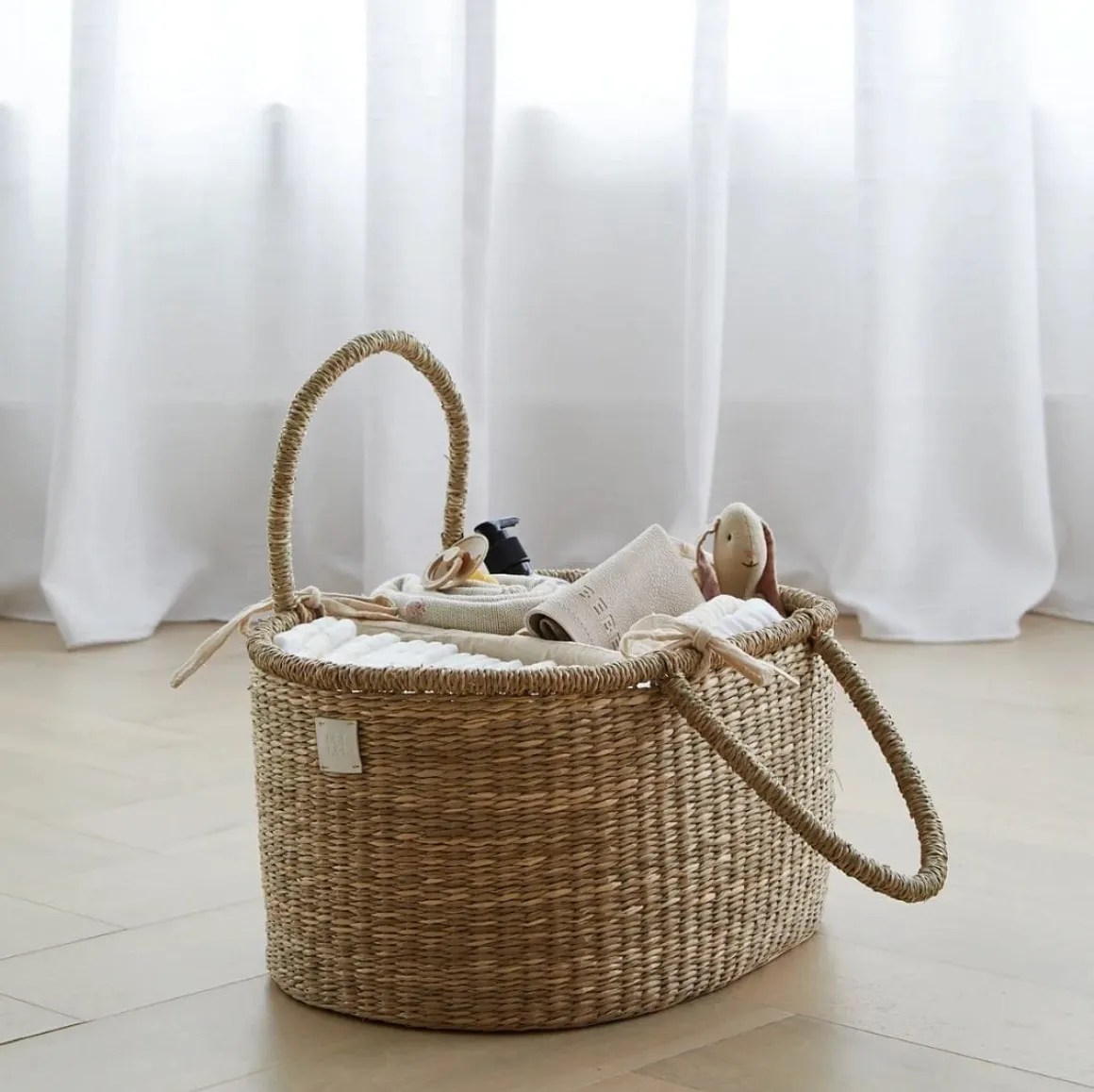 BEBE BASK ROSA Diaper Caddy