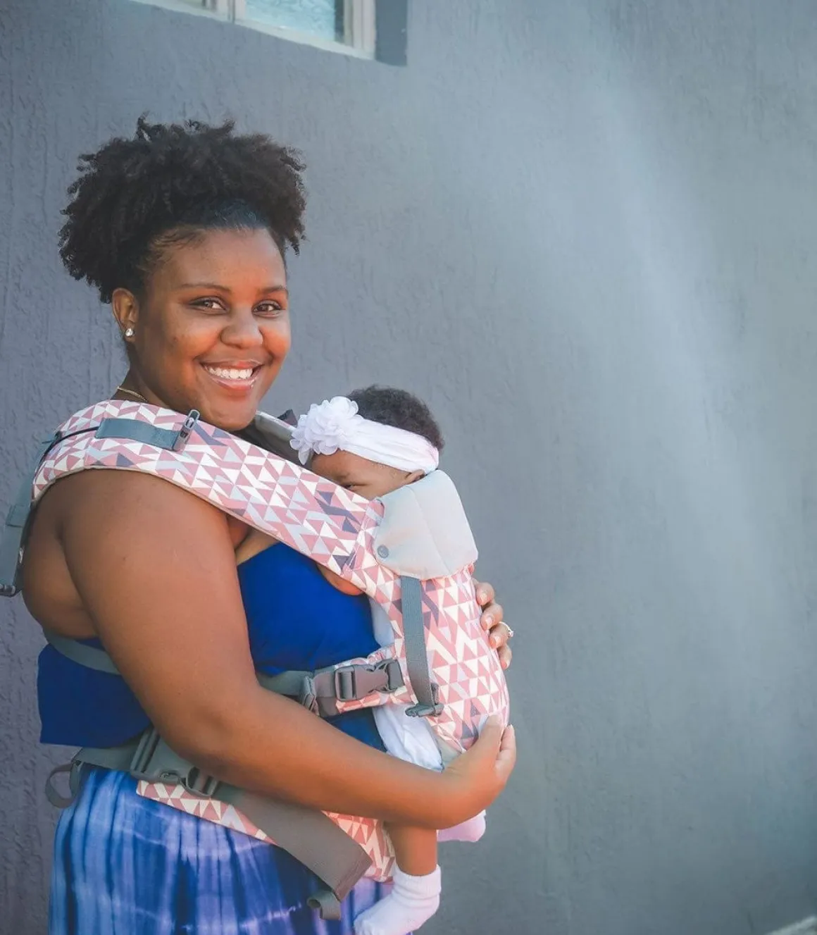 Beco Baby Gemini Baby Carrier - Geo Dusty Pink