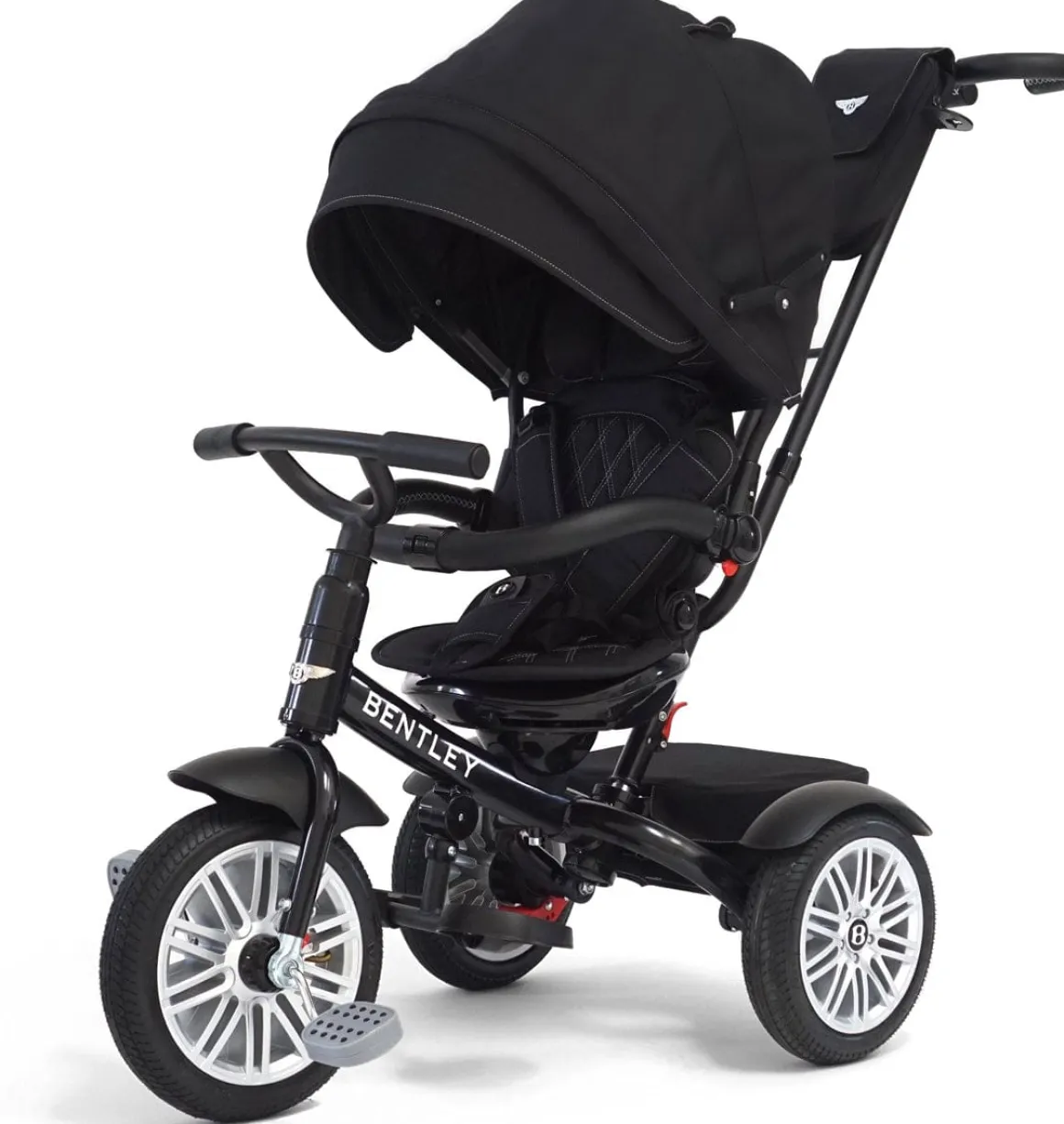 Bentley 6-in-1 Baby Stroller / Kids Trike - Onyx Black