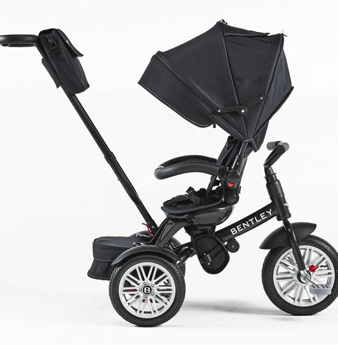 Bentley 6-in-1 Baby Stroller / Kids Trike - Onyx Black