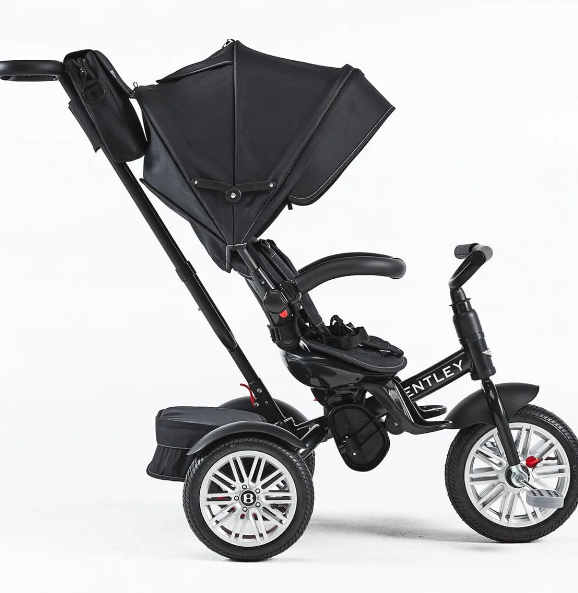 Bentley 6-in-1 Baby Stroller / Kids Trike - Onyx Black