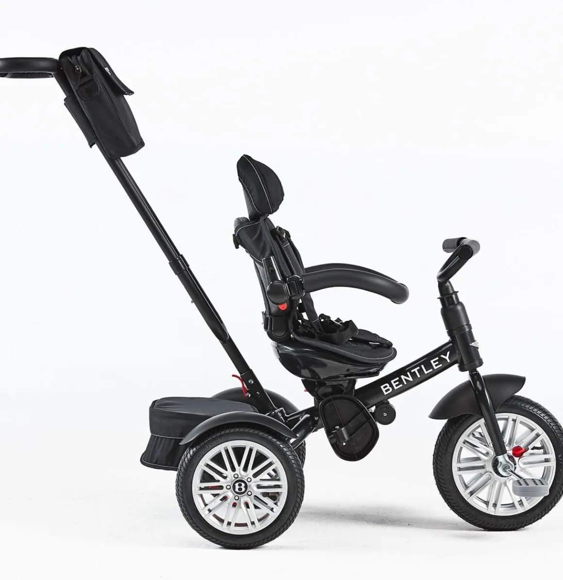 Bentley 6-in-1 Baby Stroller / Kids Trike - Onyx Black