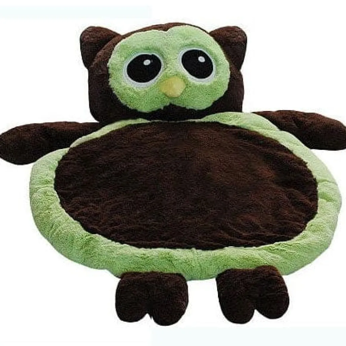Bestever Baby Mat in Green Owl