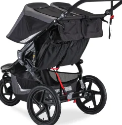 BOB Revolution Flex 3.0 Duallie Double Jogging Stroller - Graphite Black