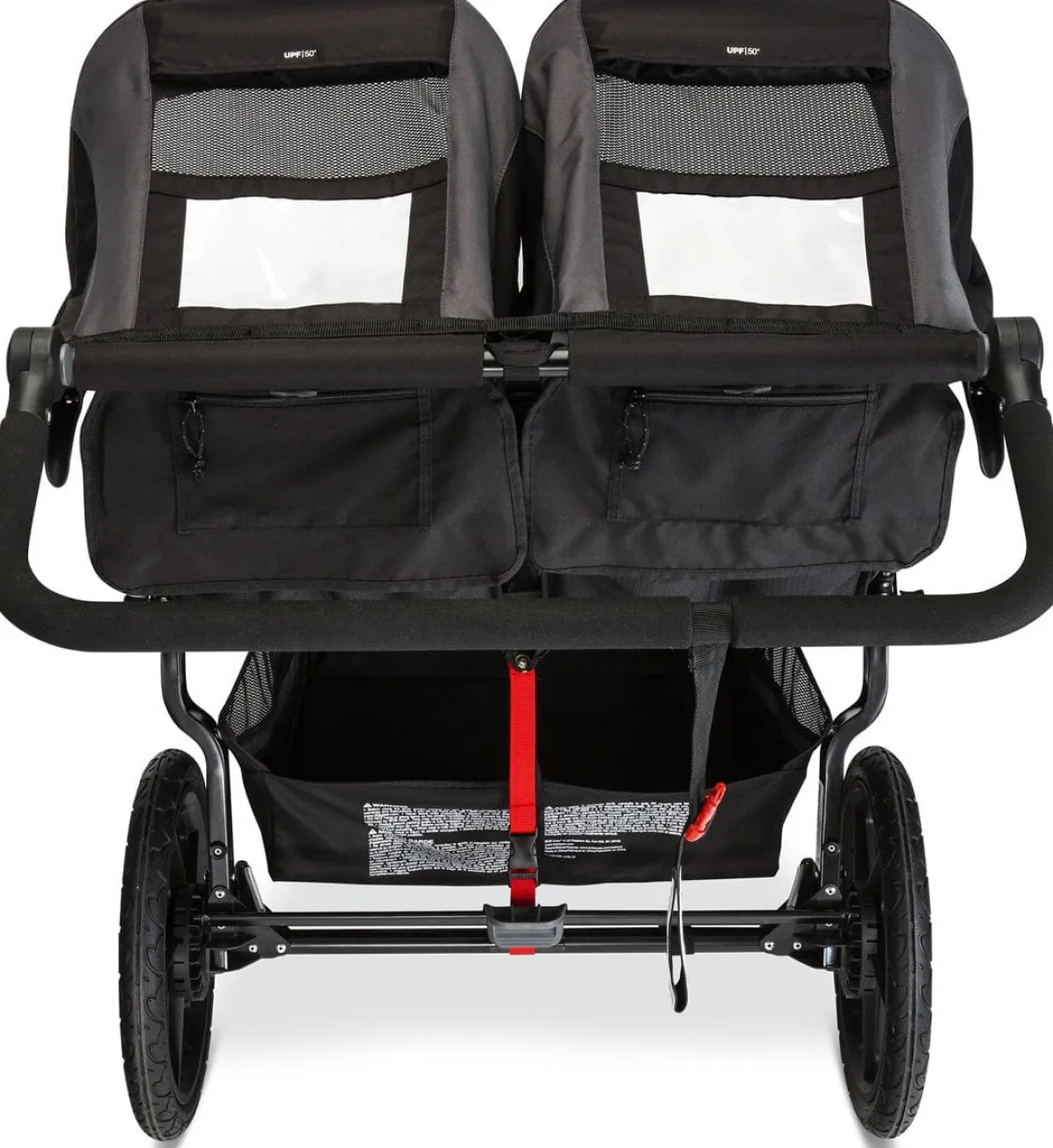BOB Revolution Flex 3.0 Duallie Double Jogging Stroller - Graphite Black