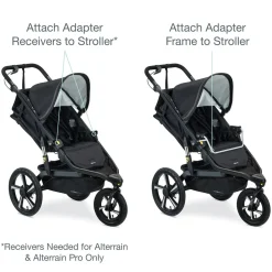 BOB Single Jogging Stroller Adapter for Britax ClickTight Infant Car Seats