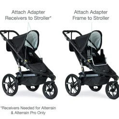 BOB Single Jogging Stroller Adapter for Graco Infant Car Seats