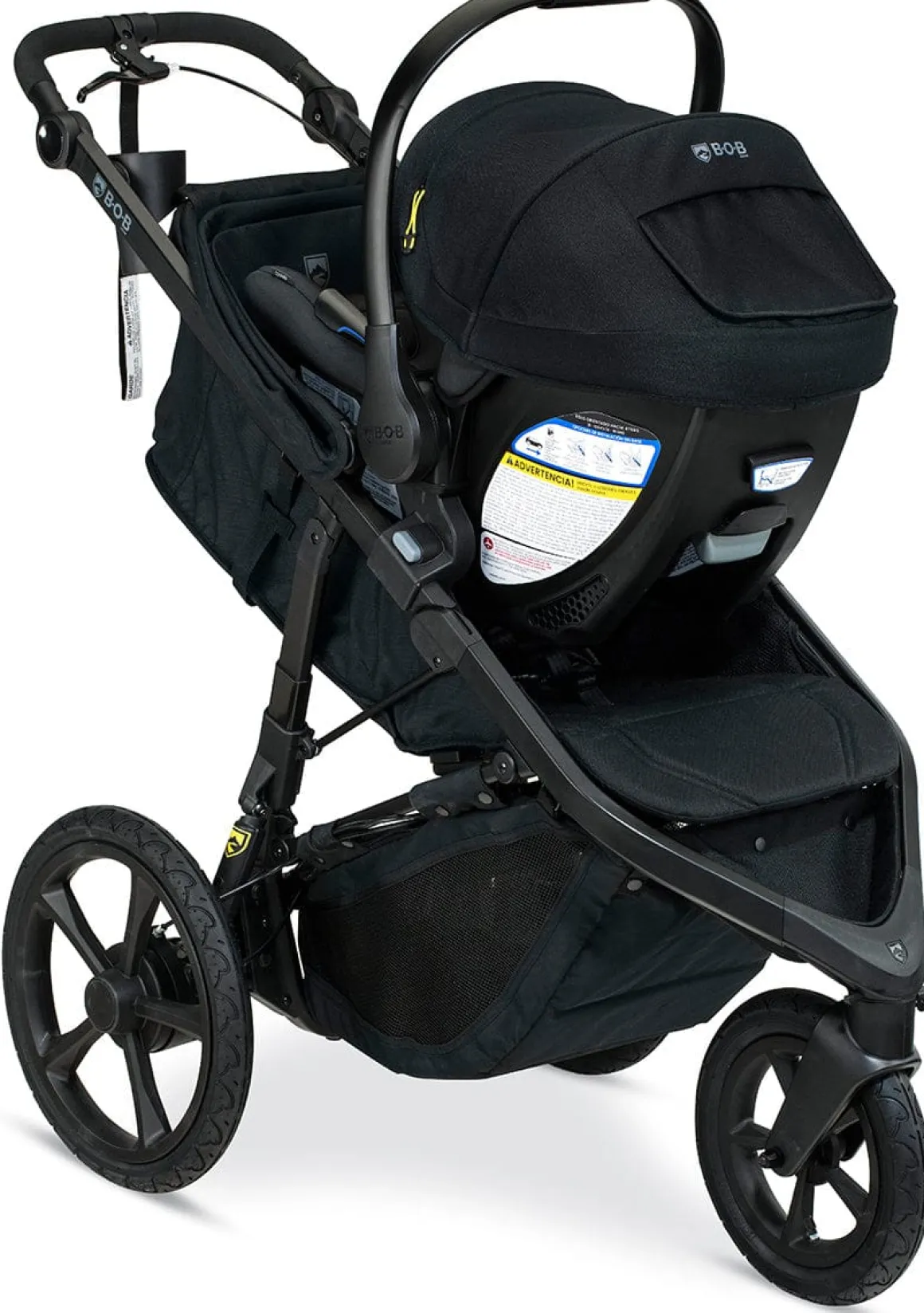 BOB Wayfinder + Champ ClickTight Travel System - Nightfall
