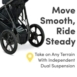 BOB Wayfinder Jogging Stroller - Storm