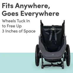 BOB Wayfinder Jogging Stroller - Storm