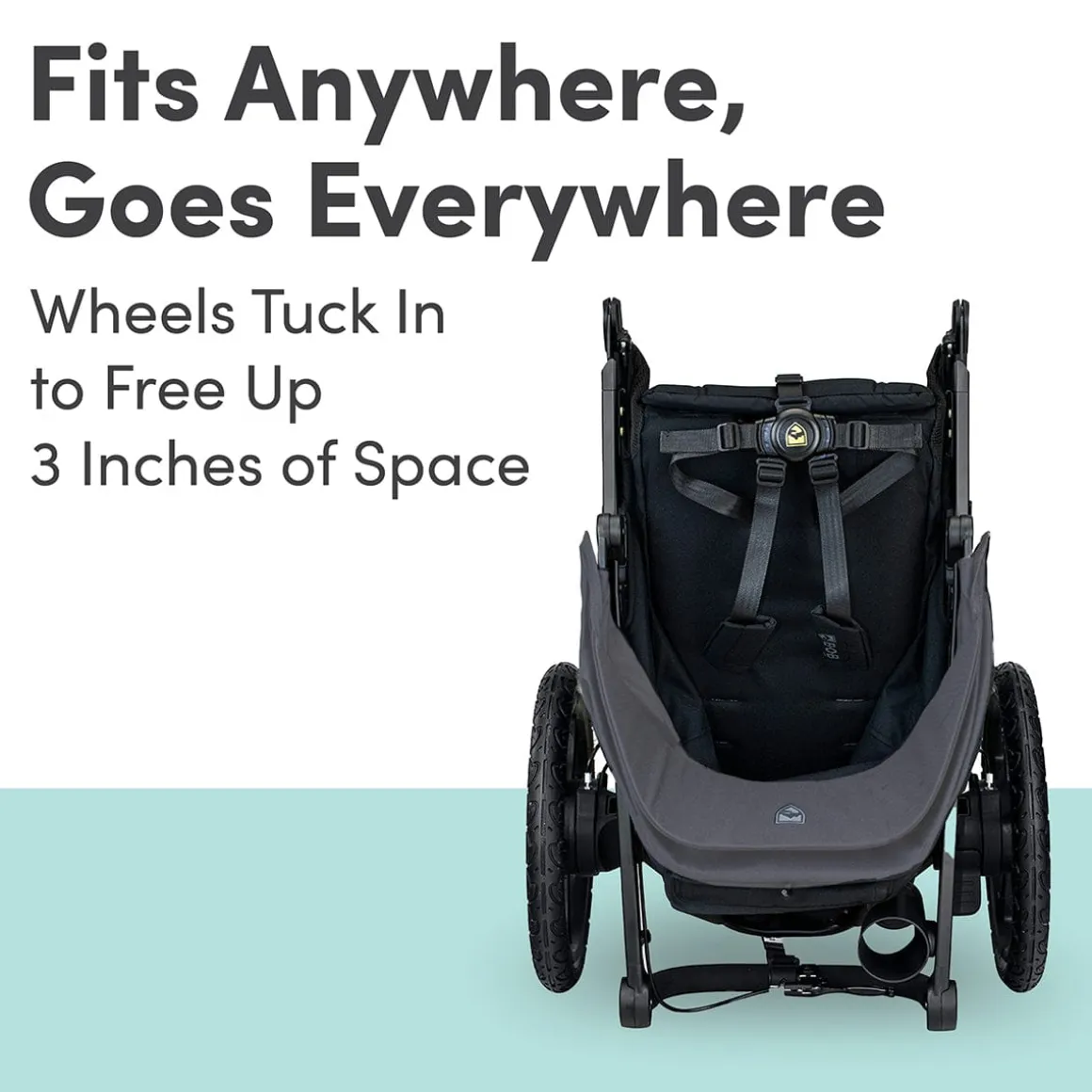 BOB Wayfinder Jogging Stroller - Storm